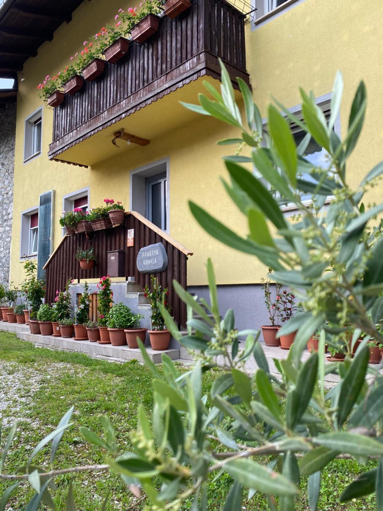 Trnovo Ob Soci Kuhala Apartment Kobarid Exterior foto