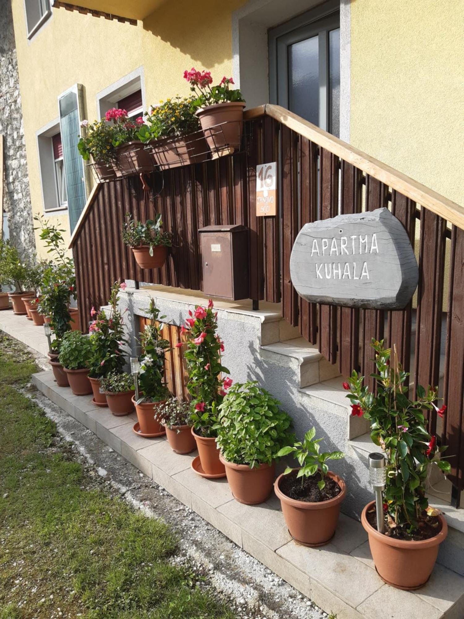Trnovo Ob Soci Kuhala Apartment Kobarid Exterior foto